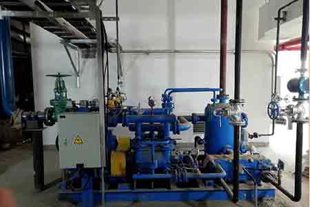 肯富来液环泵机组在保定垃圾发电厂使用现场