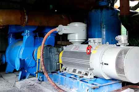 肯富来液环泵机组在贵州龙宫煤矿使用现场